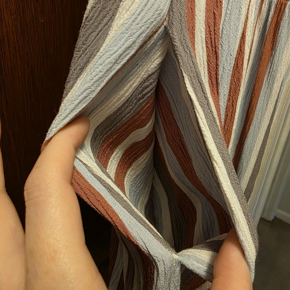 Market & Spruce Multicolor Striped Top - Picture 3 of 3